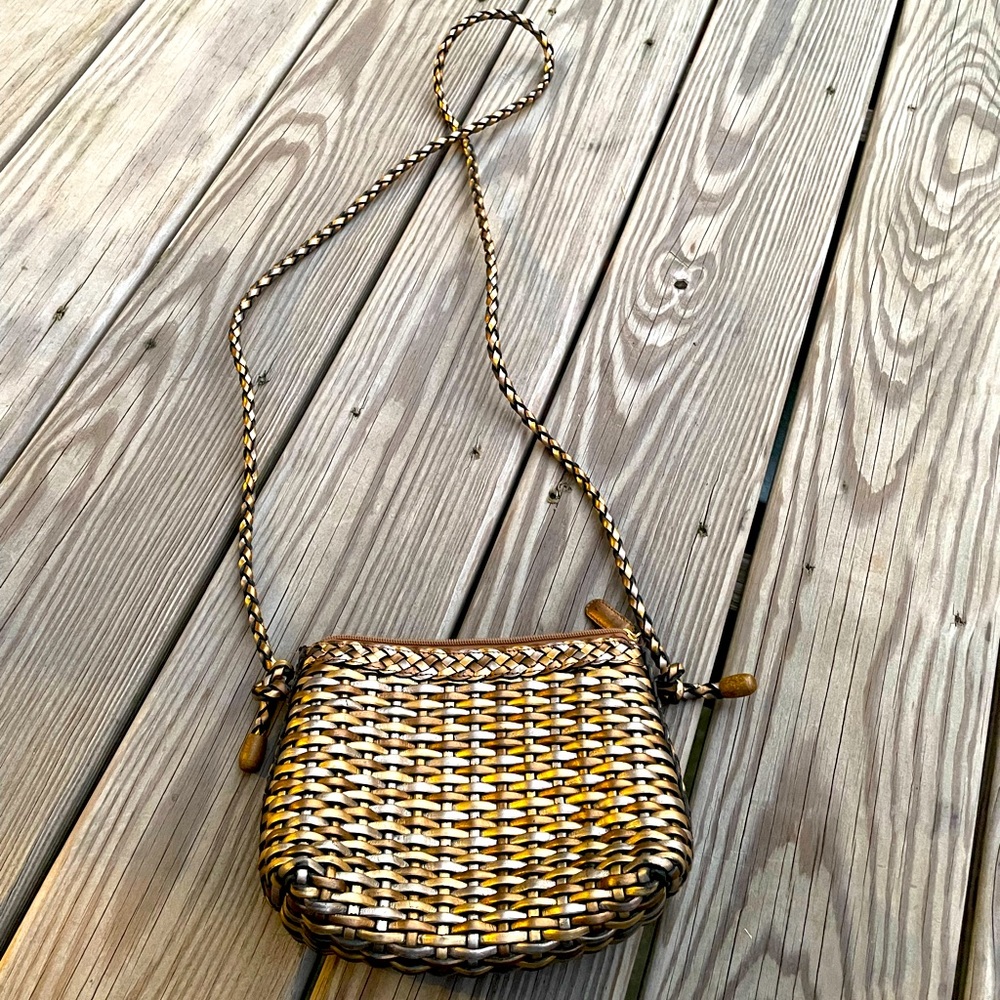 Nine West multi color crossbody handbag